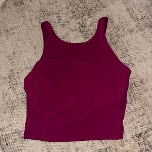 Size 6 lululemon cropped tank